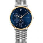 Tommy HilfigerMens Analog Blue Sport Quartz Tommy Hilfiger Multifunction 1791505
