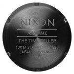 NIXON Time Teller A046 - All Black - 101M Water Resistant Men's Analog Fashion Watch