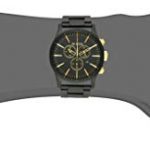 NIXON Sentry Chrono A388 - Matte Black/Gold - 102M Water Resistant Men's Analog Classic Watch