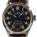 Glycine KMU 48 Kriegs Marine Uhren Manual Wind Stainless Steel Mens Watch 3906.19AT LB33
