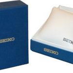 Seiko Men's SNQ045 Perpetual Calendar Black Ion Dress Watch