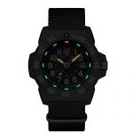 Luminox Men's SEA Stainless Steel Swiss-Quartz Watch with Nylon Strap, Blue