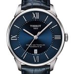 Tissot Chemin des Tourelles Powermatic 80 Stainless Blue Leather 42mm