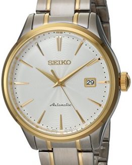 Seiko Men's Japanese Automatic Stainless Steel Casual Watch, Color:Two Tone (Model: SRP704)