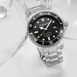 Mens Swiss Automatic Stainless Steel Professional"DEPTHMASTER" Dive Watch