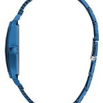 GUESS Rectangular Blue Ionic Plated Mesh Bracelet Watch