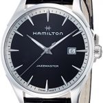 Hamilton Jazzmaster Black Dial Mens Leather Watch H32451731