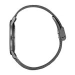 Hugo Men's #Exist - Ultra Slim Quartz Grey IP and Grey IP Mesh Bracelet Casual Watch, Color: Grey