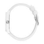 Hugo Men's #Play Quartz TR90 and Rubber Strap Casual Watch, Color: White