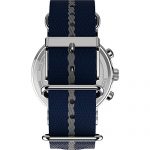 Timex Men's Weekender Chrono Analog Quartz Nylon Strap, Blue