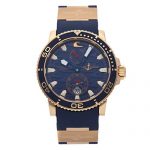 Ulysse Nardin Marine Mechanical (Automatic) Blue Dial Mens Watch 266-36LE-3A (Certified Pre-Owned)