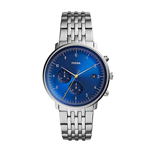 Fossil Men's Chase Timer - FS5542 Blue One Size Best Offer at ...