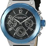 Stuhrling Original Men's 701.02 Leisure Gen X Sirocco Quartz Day and Date Blue Watch