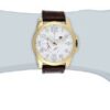 Tommy Hilfiger Men's Stainless Steel Watch with Brown Leather Band