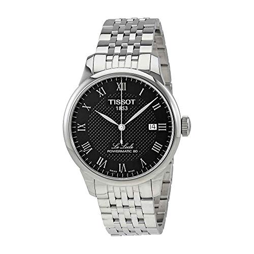 Tissot Men's Le Locle Powermatic 80 - T0064071105300 Black/Grey One Size Tissot Men's Le Locle Powermatic 80 - Black/Grey One Size