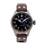 IWC Pilot Mechanical (Automatic) Black Dial Mens Watch IW5010-04 (Certified Pre-Owned)