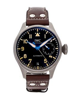 IWC Pilot Mechanical (Automatic) Black Dial Mens Watch IW5010-04 (Certified Pre-Owned)