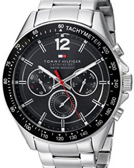 Tommy Hilfiger Men's 1791104 Sophisticated Sport Analog Display Quartz Silver Watch