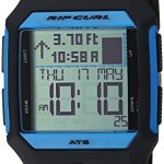 Rip Curl Men's Rifles Quartz Sport Watch with Polyurethane Strap, Black, 27 (Model: A1119-BLB)