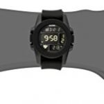 NIXON Unit A197 - Black - 100m Water Resistant Men's Digital Sport Watch (44mm Watch Face, 24mm Pu/Rubber/Silicone Band)