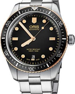 Oris Divers Automatic Black Dial Mens Watch 01 733 7707 4354-07 8 20 18
