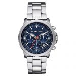 Michael Kors Mens Chronograph Quartz Watch with Stainless Steel Strap MK8641