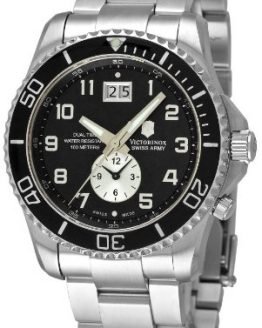 Victorinox Maverick GS Quartz Movement Black Dial Men's Watch 24144.1