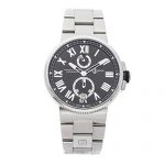 Ulysse Nardin Marine Mechanical (Automatic) Black Dial Mens Watch