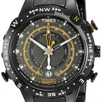 Timex Men's Grey Stainless Steel Intelligent Quartz Tide Temperature