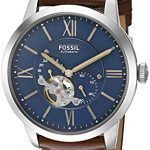 Fossil Men's ME3110 Townsman Automatic Brown Leather Watch