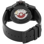 Oris Men's Sportsman Day Date Black DLC Case and Rubber Strap Watch