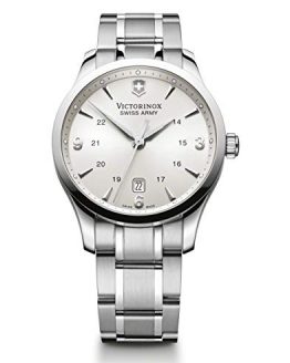 Victorinox Alliance Silver Dial Stainless Steel Mens Watch 241476XG (Renewed)