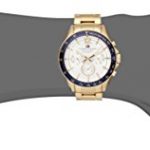 Tommy Hilfiger Men's sophisticated Sport Gold-Tone Stainless Steel Watch