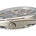 Orient Men's 3 Star Stainless Steel Dark Blue Dial Self Wind Automatic Watch