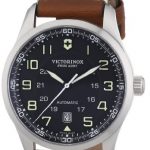 Victorinox Swiss Army Men's Air Boss Black Dial Brown Strap Watch