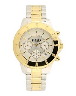 Versus by Versace Men's SGN120015 Tokyo Chrono Analog Display Quartz Two Tone Watch