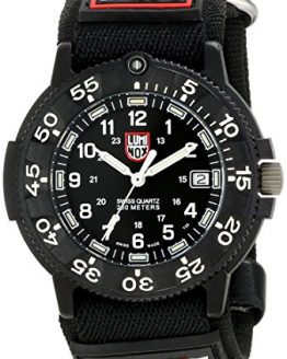Luminox Men's A.3901 Navy Seal Faststrap 3900 Black Strap Watch
