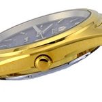 Orient 3 Star Standard Gold Tone Blue Dial Automatic Watch