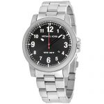 Michael Kors Men's MK8500 Paxton Analog Japanese quartz Silver Watch