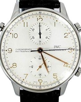 IWC Portuguese Mechanical-Hand-Wind Male Watch IW371202 (Certified Pre-Owned)