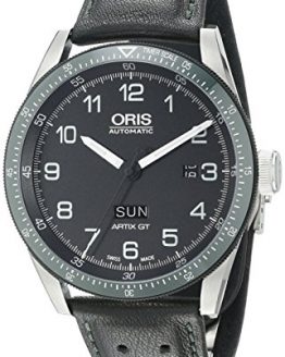 Oris Men's 73577064494LS Analog Display Swiss Automatic Black Watch