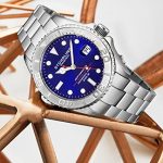 Mens Swiss Automatic Stainless Steel Professional"DEPTHMASTER" Dive Watch