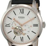 Fossil Men's ME3104 Automatic Self-Wind Watch with Black Strap