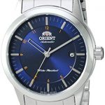 Orient Men's Sentinel Japanese-Automatic Watch with Stainless-Steel Strap, Silver, 22 (Model: FAC05002D0)