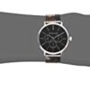 Michael Kors Men's Blake Quartz Watch with Stainless-Steel-Plated Strap, Silver/Multi/Black, 20