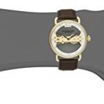 Stuhrling Original Men's Bridge Analog Display Mechanical Hand Wind Brown Watch