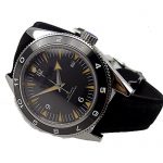 DEBERT 41MM Black Dial Sapphire Crystal Ceramic Bezel Miyota Automatic Movement Men's Wrist Watches