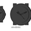Fossil Men's Neutra Chrono Stainless Steel Quartz Watch with Leather Calfskin Strap, Brown