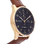 IWC Portugieser Mechanical (Automatic) Black Dial Mens Watch IW3714-15