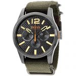 BOSS Orange Men's 1513312 Paris Analog Display Japanese Quartz Green Watch